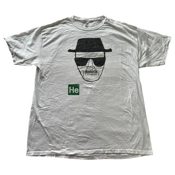White Heisenberg Breaking Bad T-Shirt - Picture 1 of 6